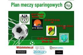 <b> GM. CZERSK. Pierwszy sparing Zielonych Łąg - ZAPROSZENIE (HAROMOGRAM SPARINGÓW) </b>