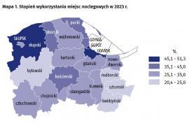 <b>POMORSKIE. Turystyka w województwie pomorskim w 2023 r. (opracowanie GUS)</b>