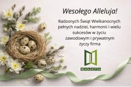 <b>ŻYCZENIA WIELKANOCNE od FIRMY SAŁATA </b>