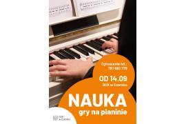 <b> GM. CZERSK. GCK zaprasza na naukę gry na instrumentach muzycznych - gitara, pianino</b>