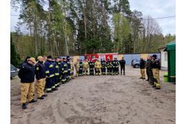 <b> GM. CZERSK. Pożar lasu na szkółce leśnej Listewka (FOTO, WIDEO) </b>