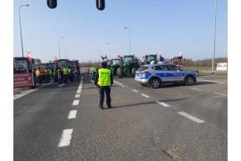 <b>KOMUNIKAT POLICJI: Chojnicka obwodnica zablokowana po raz kolejny</b>