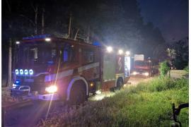 <b>CZERSK. Czy doszło do podpalenia? Trzeci pożar w tym rejonie w krótkim czasie... (ZDJĘCIA, WIDEO)</b>