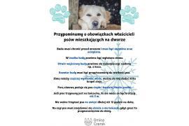  <b>GM.CZERSK. Akcja ZIMA - ocal czworonoga. Będą kontrole</b>