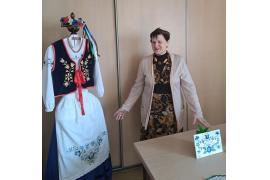 <b> CZERSK. Warsztaty Terapii Zajęciowej - wykład o `Kulturze ludowej Kaszub` prowadziła Pani Bogumiła Milewska </b>