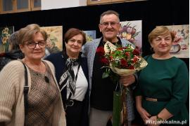 <b> CZERSK. `Śladami Mistrzów`- wystawa malarska Zbigniewa Krzoski oraz występ artystyczny Sylwii Matuszewskiej (ZDJĘCIA, WIDEO) </b>