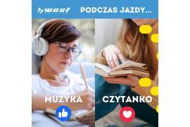 <b>A Ty co uwielbiasz robić podczas podróży z WestService? Słuchasz muzyki, audiobooków, czy może zatapiasz się w ulubionej książce?</b>