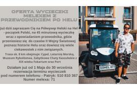 <b>Oferta wycieczki wraz z przewodnikiem po Helu (OFERTA, PROGRAM)</b>