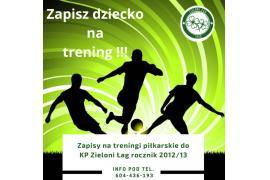 <b> GM. CZERSK. Zapisz dziecko na trening piłkarski! (KONTAKT) </b>