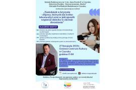 <b>GM. CZERSK. Twoje dziecko jest dla Ciebie najważniejsze! Ten wykład jest dla Ciebie! (ZAPROSZENIE DLA RODZICÓW - WIDEO)</b>