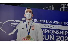 <b>Patryk Dobek zdobył złoty medal w Halowych Mistrzostwach Europy. Sportowiec pochodzący z Osowa w gm. Karsin był bezkonkurencyjny na dystansie 800 metrów</b>