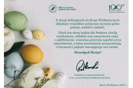 <b>ŻYCZENIA WIELKANOCNE od Nadleśnictwa Rytel </b>