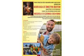 <b>DZIEŃ OJCA ZE ŚWIĘTYM JÓZEFEM I 130-LECIE KOŚCIOŁA W HUCIE KALNEJ. ZAPROSZENIE (PROGRAM)</b>
