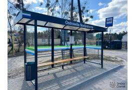 <b>GM. CZERSK. Nowe wiaty przystankowe – Ostrowite i Łąg (FOTO)</b>