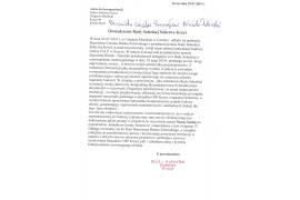 <b>Oświadczenie rady sołeckiej w sprawie wstrzymania budowy remizy strażackiej w Krzyżu </b>