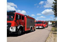 <b>GM. CZERSK. Pożar traw w Ostrowitem (FOTO)</b>