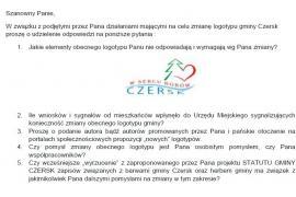 <b>Radny Daniel Szpręga składa interpelację w sprawie logo gminy Czersk. Radny: `byle zmienić, bo to nie jest nasze dzieło`</b>