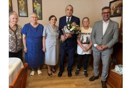 <b>GM. CZERSK. 95 urodziny pana Zygmunta Gornowicza - zasłużonego rolnika, ojca i ukochanego dziadka</b>