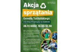 <b>CZERSK. Społeczna akcja sprzątania oraz bieg integracyjny – Osiedle Tucholskie (ZAPROSZENIE)</b>
