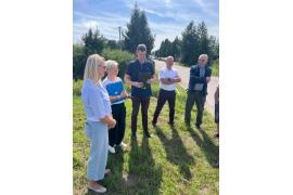 <b>GM. CZERSK. Droga powiatowa Łąg – Stare Prusy. Spotkanie, ustalenia </b>