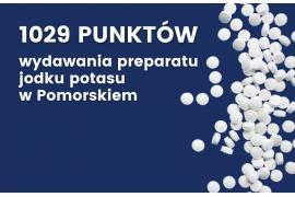 <b>POMORSKIE. Jodek potasu. Punkty wydawania preparatu (LISTA)</b>