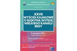 <b>XXVII Wyścigi Kajakowe o Błękitną Wstęgę WBK, Turniej Siatkówki Plażowej</b>