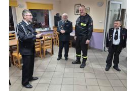 <b>GM. CZERSK. Zebranie sprawozdawcze OSP Wieck. Wręczono m.in. odznaki (ZDJĘCIA)</b>
