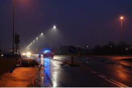 <b> (AKTUALIZACJA, godz. 8.20) <br>Po wypadku droga w Czersku zablokowana</b>