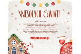 <b>ŻYCZENIA ŚWIĄTECZNE od portalu Wizjalokalna.pl </b>