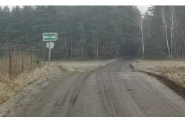 <b>GM. CZERSK. PODZIĘKOWANIE – mieszkańcy dziękują za wyrównanie drogi (ZDJĘCIA)</b>