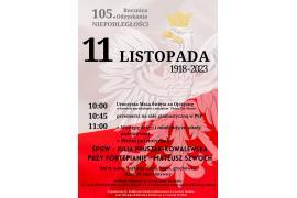 <b>105. ROCZNICA ODZYSKANIA NIEPODLEGŁOŚCI - CZARNA WODA (PROGRAM)</b>