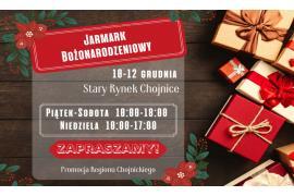 <b>Jarmark Bożonarodzeniowy w Chojnicach (10-12 grudnia)</b>