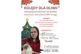 <b>GM. CZERSK. KOLĘDY DLA OLIWII. ZAPROSZENIE NA KONCERT CHARYTATYWNY</b>