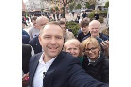 <b>POW. CHOJNICKI. Karol Nawrocki odwiedził Chojnice  (ZDJĘCIA)</b>