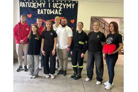 <b>CZERSK. Obchody Europejskiego Dzień Przywracania Czynności Serca w czerskim LO. Pokaz resuscytacji krążeniowo-oddechowej (RKO) ZDJĘCIA, WIDEO</b>