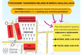 <b> CZERSK. Zmiany w funkcjonowaniu targowiska </b>