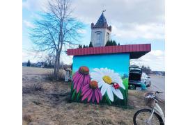 <b>GM. CZERSK. Nowy przystanek w Będźmierowicach. Zyskał zupełnie nowe, piękne oblicze – pełne kolorów, natury i pozytywnej energii! Podziękowanie (ZDJĘCIA, WIDEO)</b>