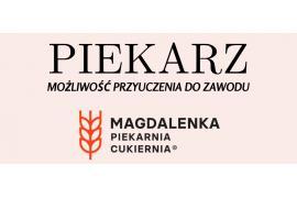 <b>CZERSK. PIEKARNIA-CUKIERNIA `MAGDALENKA` ZATRUDNI PIEKARZA. MOŻLIWOŚĆ PRZYUCZENIA (OFERTA PRACY DLA CIEBIE) </b>