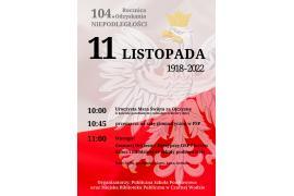 <b> GM. CZARNA WODA. Święto Niepodległości (PROGRAM)</b>