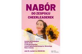 <b>CZERSK. Nabór do nowego zespołu Cheerleaderek. Zapraszamy </b>