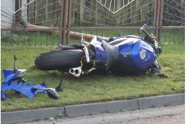 <b> GM. CZERSK. Kierowca audi: Jechał od strony DK22 na jednym kole, prosto na mnie. Zderzenie motocykla z samochodem  (ZDJĘCIA, WIDEO)</b>