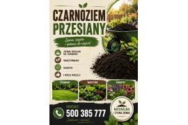 <b>CZARNOZIEM PRZESIANY, ZIEMIA DO OGRODU I NIE TYLKO (OFERTA)</b>