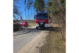 <b>GM. CZERSK. Pożar traw - teren LP (ZDJĘCIA)</b>