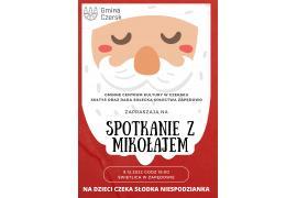 <b> GM. CZERSK. Spotkanie z Mikołajem w Zapędowie - ZAPROSZENIE </b>