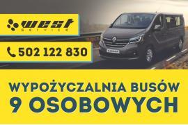 <b> WestService to również wypożyczalnia BUSÓW 9-OSOBOWYCH! </b>