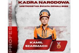 <b>Pochodzący z gm. Czersk Kamil Szarmach powołany do Kadry Narodowej Mistrzostw Świata Drwali w Słowenii. GRATULACJE! </b>