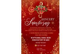 <b>GM. CZERSK. Koncert Świąteczny w Domu Kultury w Łęgu. ZAPROSZENIE </b>