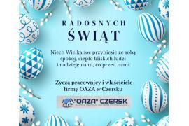 <b>ŻYCZENIA WIELKANOCNE od FIRMY OAZA </b>