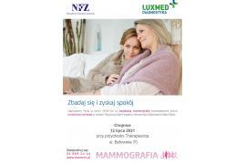 <b>Bezpłatna mammografia - Chojnice</b>