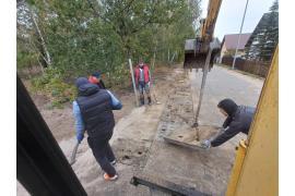 <b>CZERSK. Zgoda buduje - kolejne prace w czynie społecznym dla dobra mieszkańców na Osiedlu Tucholskim (FOTO)</b>